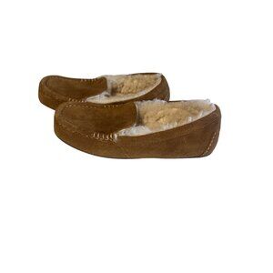 Ugg Koolaburra brown leather slippers size 7